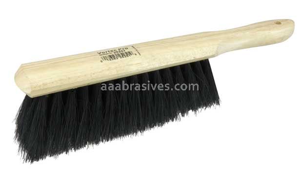 Weiler 25251 8" Counter Duster Black Tampico Fill Medium Brushing