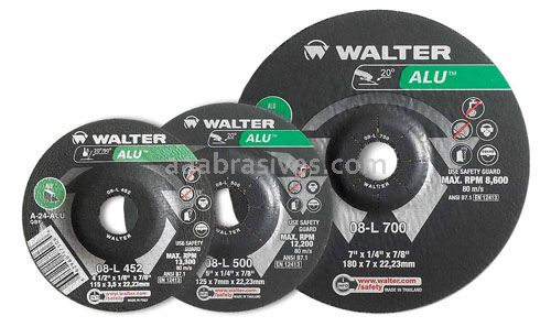 Walter 6X1/8 A24 ALU GR WHEELS - 662980223284