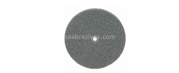 Weiler 54488 - 2" x 1/4" Series 6, AO - Fine, 1/4" A.H., Non-Woven Unitized Wheel - 012382544881