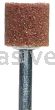 Norton W175 3/8 x 3/8 Gemini 38A M/I2 1/8 x 1-1/2 Vitrified Bond Mounted Points - W Shapes