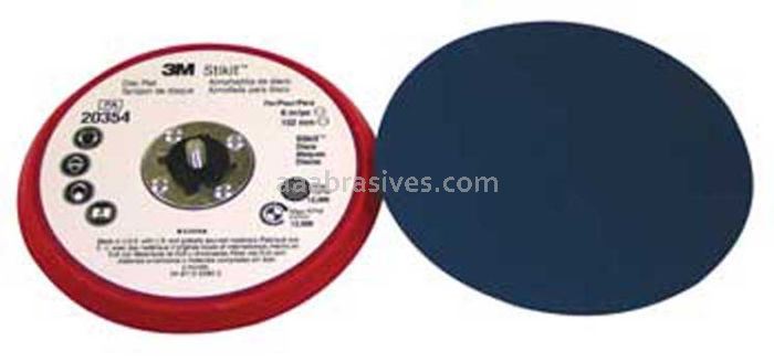 3M™ 7100029149 6 x 3/8 x 5/16-24 Stikit™ External Low Profile Disc Pad 20354