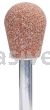 Norton A23 3/4 x 1 Gemini 38A M/M4 1/4 x 1-1/2 Vitrified Bond Mounted Points - A Shapes