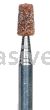 Norton B96 1/8 x 1/4/Gemini 38A M/D5 1/8 x 1-1/2 /Vitrified Bond Mounted Points - B Shapes