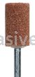 Norton W177 3/8 x 3/4 Gemini 38A M/J2 1/8 x 1-1/2 Vitrified Bond Mounted Points - W Shapes