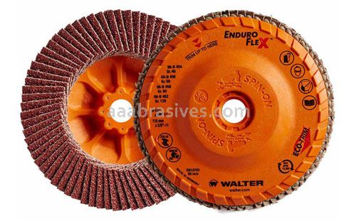 Walter 5x5/8-11 60 Grit ENDURO-FLEX Flap Disc - 662980140055