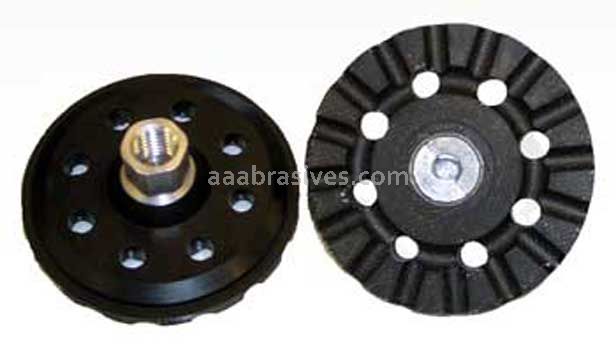 3M&trade; 7000144107 4 x 5/8-11 Roloc&trade; TR Internal D/F Cool Running Disc Pad 28473