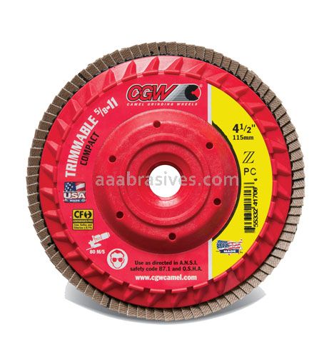 CGW 30262 4-1/2 x 5/8-11 ZPC-40 Compact XL-Trim ZA w/Hub