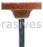 Norton W200 3/4 x 1/8/Gemini 38A M/F/I2 1/8 x 1-1/2/Vitrified Bond Mounted Points - W Shapes