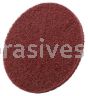 3M 7100231753 5" A/O Very Fine Scotch-Brite Production Clean and Finish Disc