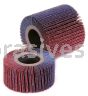 CS Unitec PTX Flap Grinding Wheels 47216 - 240 grit 4" x 4" - for use with PTX Eco Smart Linear Grinder and 42004 Hollow-Core Shaft Adapter