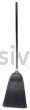 Weiler 70304 Light Industrial Upright Broom 100% Black Corn Fill 56" Overall Length