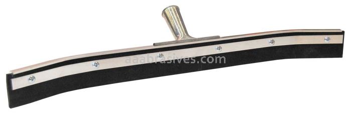 Weiler 45510 24" Floor Squeegee Curved Metal Frame Heavy-Duty Rubber Blade