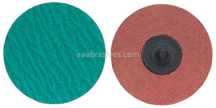 3" 40 Grit Merit Zirc Plus QC-T3 R801 PowerLock Quick Change Discs
