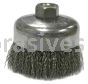 Weiler 14036 4" Crimped Wire Cup Brush .020" Steel Fill 5/8"-11 UNC Nut