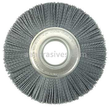Weiler 83100 8" Crimped Filament Nylox Wheel .018/500 SC Fill 2" Arbor Hole