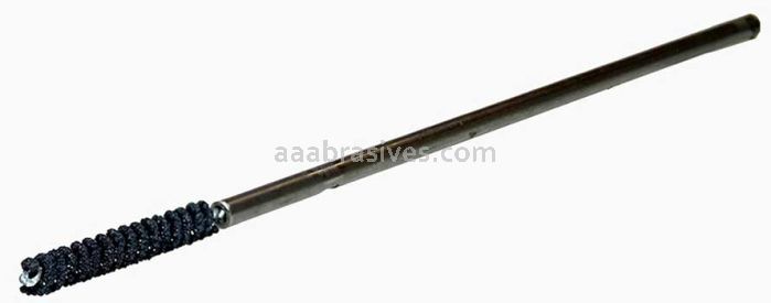 Weiler 34322 CrossFlex Standard Duty Bore Brush 7mm Diameter 320 SC with Collet