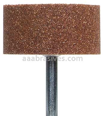 Norton W242 2 x 1 Gemini 38A M/N4 1/4 x 1-1/2 Vitrified Bond Mounted Points W Shapes