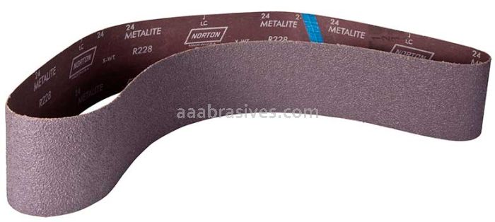 Norton 4 x 60 80 Norton Metalite (Plyweld RR Flex) R228 Narrow Belts