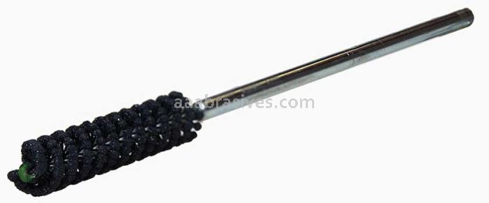 Weiler 34355 CrossFlex Standard Duty Bore Brush 5/8 Diameter 120 SC with Collet