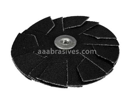Standard Abrasives S/C Overlap Disc 721925 1-1/4" x 8-32 x 2" 80 Grit