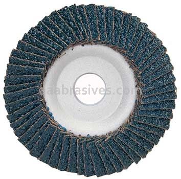4-1/2 x 7/8 24 Grit Merit Type 29 Zirc Powerflex Flap Discs