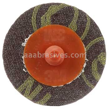 3M&trade; 7010299186 2” 60 Grit YN-wt 963G Ceramic TS Roloc&trade; Sanding Disc