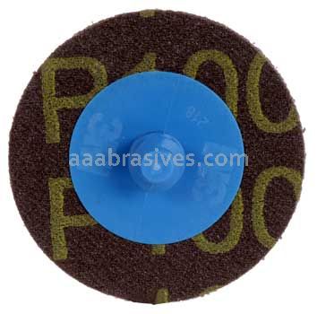 3M™ 7010518193 2” P400 Grit XF-wt 361F A/O TR Roloc™ Sanding Disc