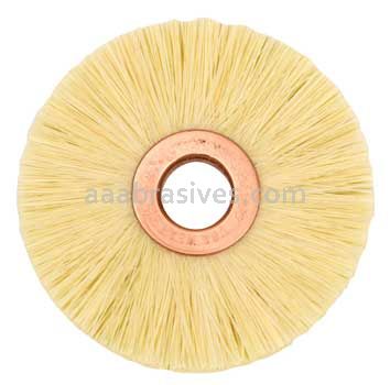 Weiler 17443 2-1/2" Small Diameter Tampico Wheel Brush 1/2" Arbor Hole