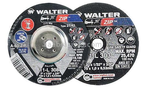 Walter 3X1/8X1/4 ZIP Cut-Off Wheels - 662980147740