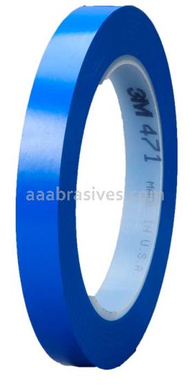 3M™ 7000124804 Vinyl Tape 471 Blue PN36409 3/4" x 36 yards