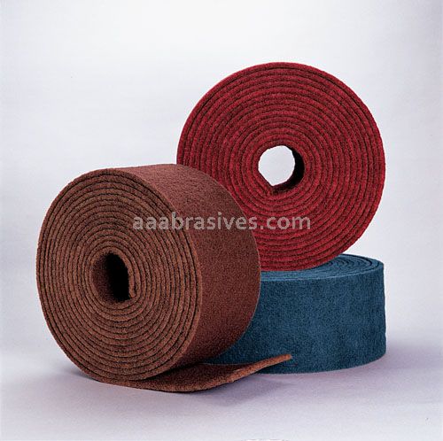 Standard Abrasives  A/O Buff and Blend HS Roll 830132 24" x 30 ft A MED