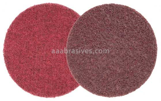 Weiler 51513 4-1/2" Non-Woven Surface Conditioning Disc Hook & Loop AO - Medium