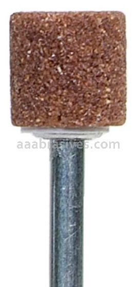 Norton B133   3/8 x 3/8/Gemini 38A M/K2 1/8 x 1-1/2 /Vitrified Bond Mounted Points - B Shapes