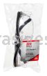 3M&trade; 7100169969 Readers Safety Glasses 91193H1-C +2.5 Blk Frm Clr Lens