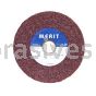 12 x 2 x 5 A/O Medium Merit Metal Finishing Wheel 5 Density Convolute Wheels