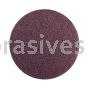 Merit Abrasives 05539562626 8" Blank A/O Medium 120 Maroon Merit Rapid Prep Hook and Loop Discs