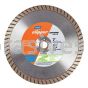 Norton 07660704022 Clipper Charger 7 x .090 x DM-7/8-5/8 Turbo Rim Tile Saw Blade