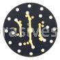 Norton Abrasives 07660782017 8" Multi-Air H&L pad 5-bolt