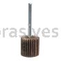 1 x 5/8 x 1/4 320 Grit Merit Super Finish Mini Grind-O-Flex Small Diameter Flap Wheels