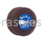Merit Abrasives 08834131559 3 x 1/2 Fine 3 Ply Merit Disc Wheel - Spindle Mounted (1/4)