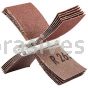 2-1/8 to 2-1/2 /80 /B-415 /Merit Aluminum Oxide /Bore Polishers