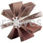 2 to 2-1/2 /180 /B-810 /Merit Aluminum Oxide /Bore Polishers