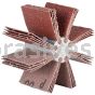 5-1/4 to 5-7/8 /80 /B-830 /Merit Aluminum Oxide /Bore Polishers