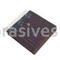 3 x 2-3/4 x 1/4 120 Grit Merit Alo Resin Bond Scored FlexDrum Segments