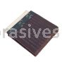 4 x 2-3/4 x 1/4 50 Grit Merit Alo Resin Bond Scored FlexDrum Segments
