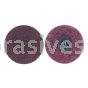 3" Merit A/O Medium Type 1 Rapid Prep Quick Change Discs