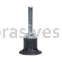 Norton 08834161174 1-1/2" Medium TR Quick-change Back-up Pads