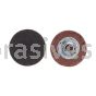 3" 80 Grit Merit Flexedge Alo QC-T2 PowerLock Quick Change Discs