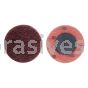 3" Merit A/O Coarse Type 3 Quick Change Buffing Discs