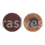 3" Merit A/O Extra Coarse Type 1 Rapid Prep Quick Change Discs